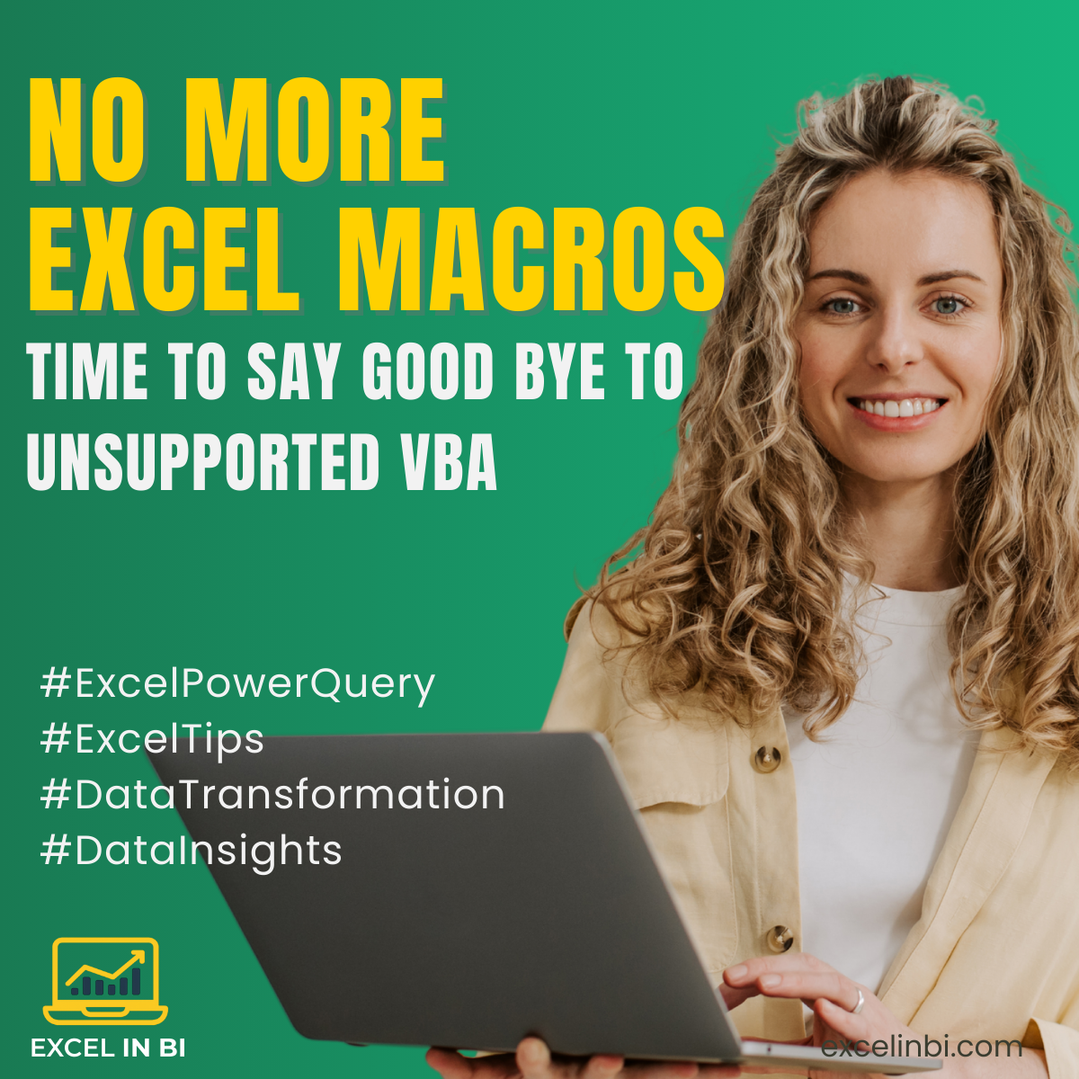 No more Excel Macros, Say good bye to unsupported VBA’s