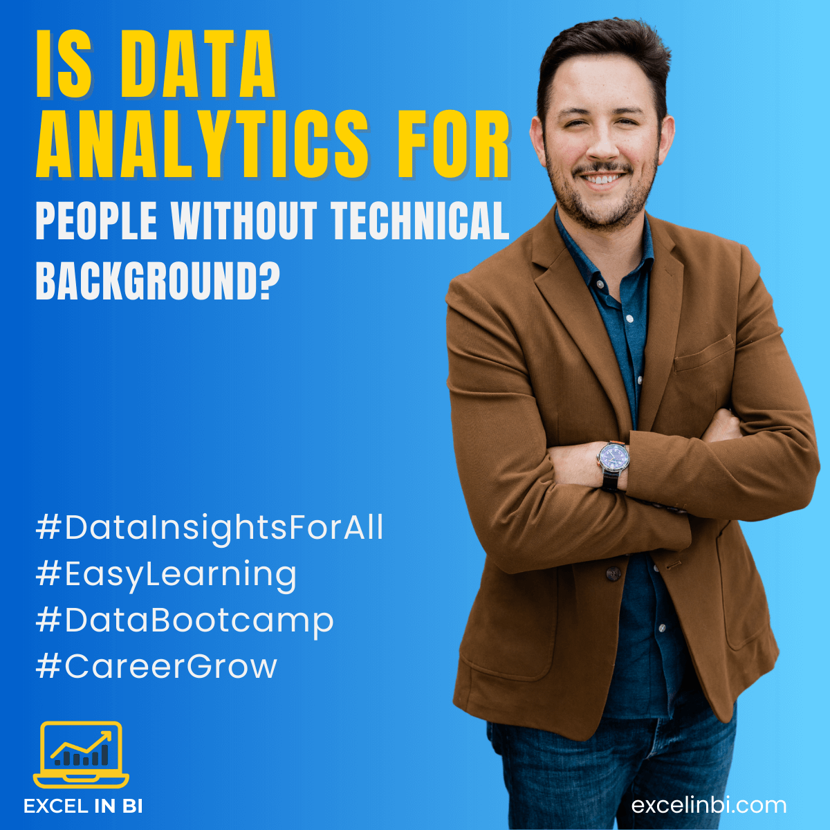 Can a non-technical person learn data analytics?