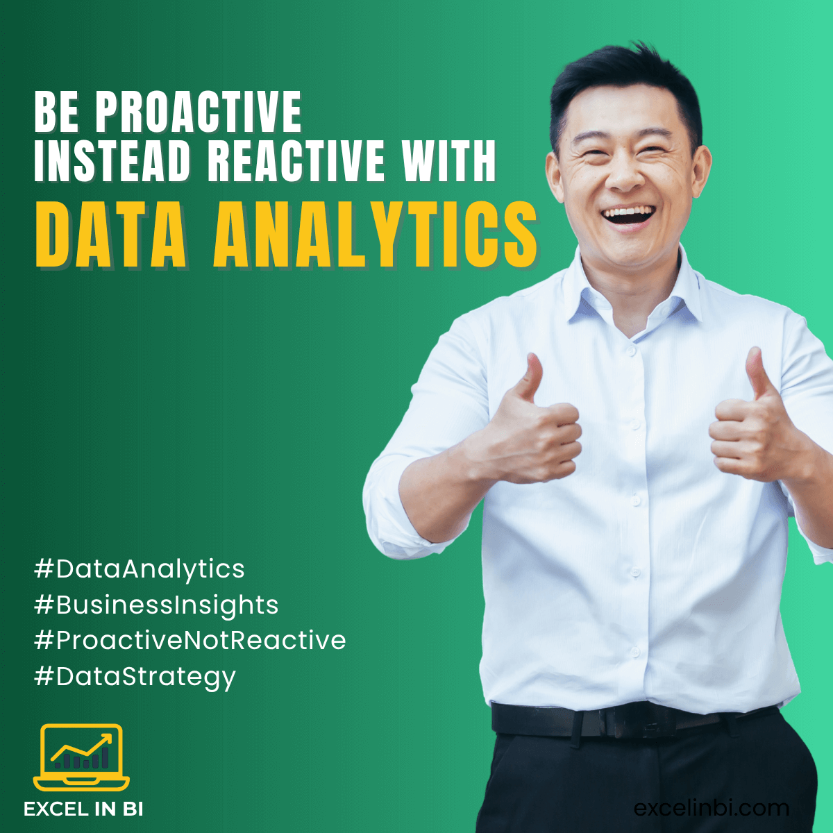 How Data makes You more Proactive instead of Reactive